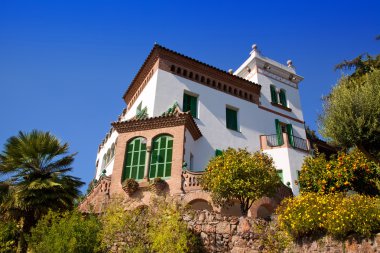 Barcelona Park. Guell ailesinin üçüncü sakini.