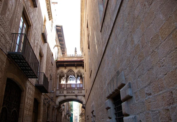 Barcelona Palau generalitat in gothic fabo — стоковое фото