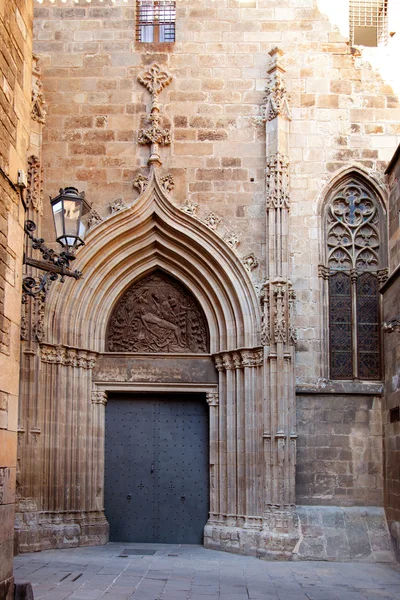 Καθεδρικός ναός της Βαρκελώνης seu seo — Φωτογραφία Αρχείου