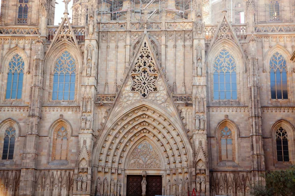 Kathedraal van barcelona seu seo — Stockfoto