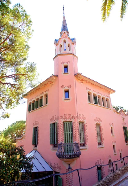 Stock image Barcelona house of Gaudi in Park Guell