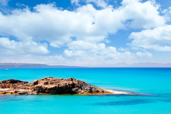 Islas Baleares Formentera en la playa de Escalo — Foto de Stock