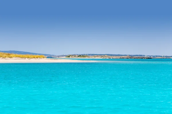 Balearic Formentera island in Espalmador Trucadors — Stock Photo, Image