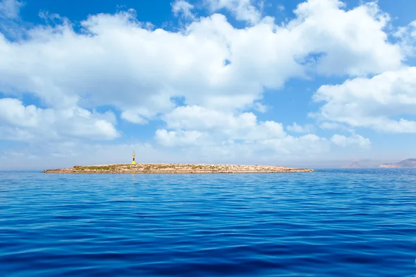 Espalmador em Formentera ilha Farol de Gastabi — Fotografia de Stock