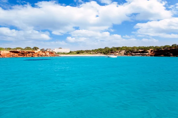 Cala Saona praia em Formentera Ilhas Baleares — Fotografia de Stock