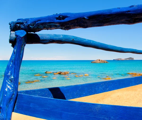 Aiguas Blanques Agua blanca Ibiza playa — Foto de Stock