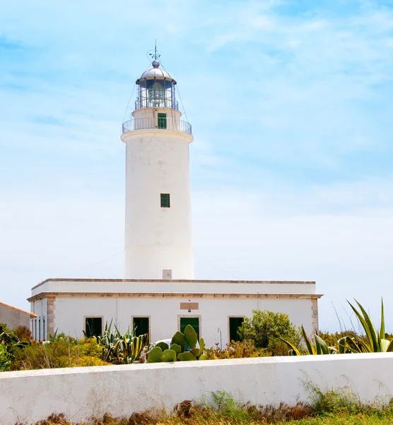 La mola 灯塔在福门特拉岛在巴利阿里 — 图库照片