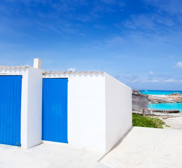 Es Calo de San Agusti na ilha de Formentera — Fotografia de Stock