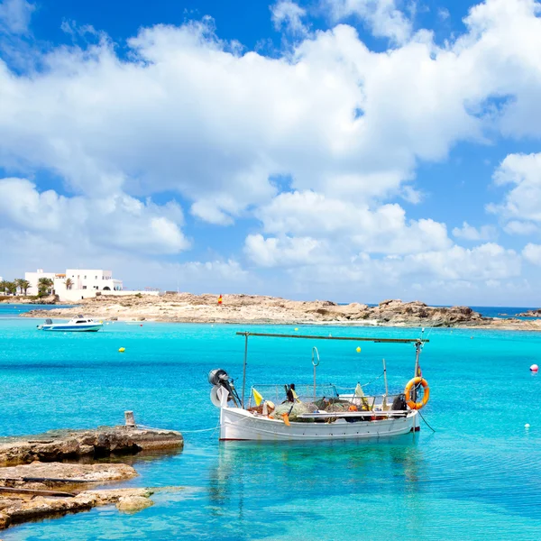 Els pujols Strand in Formentera — Stockfoto