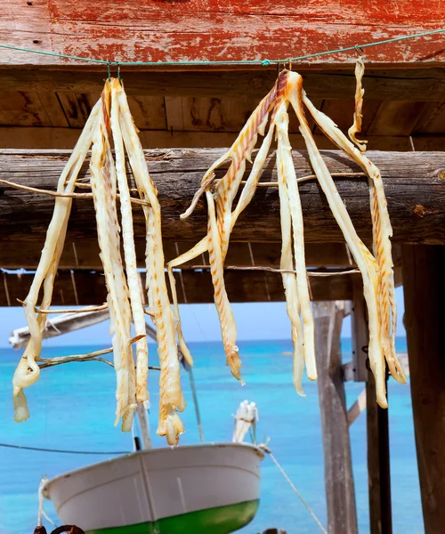 鱼干的 peix 秒典型的食物在地中海 — 图库照片