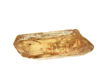 Uncut topaz crystal from brazil clipart