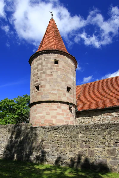 Medieval city walls — Stock Photo, Image