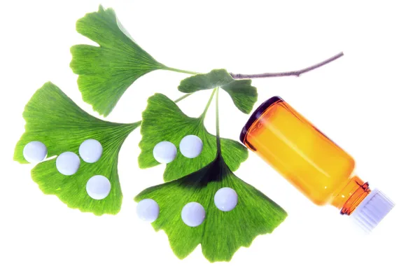Ginkgo as a remedy — Stock Photo, Image