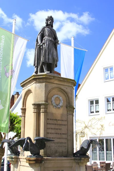 ヴォルフラム ・ フォン ・ エッシェンバッハ記念碑 — ストック写真