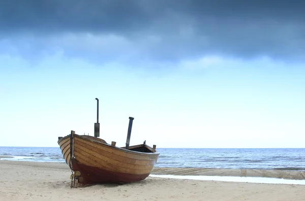 Рыбацкая лодка (Балтийское море ) — стоковое фото