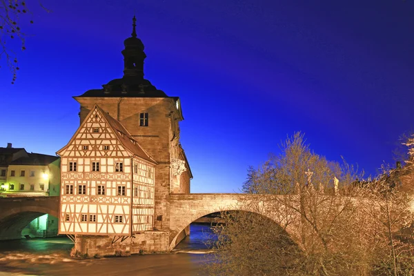 Eski Belediye Binası Bamberg — Stok fotoğraf