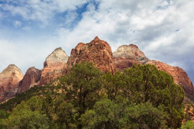 Zion national park in Utah clipart