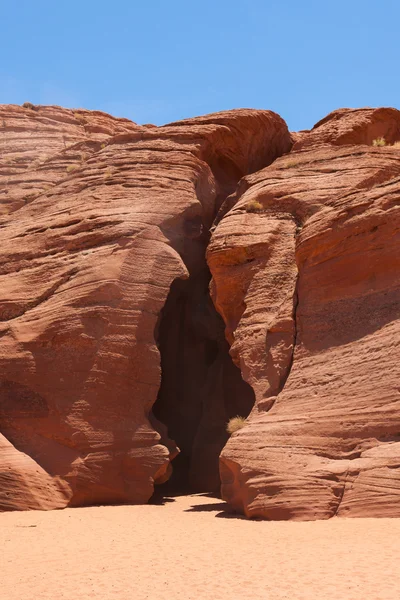Entrada del cañón del antílope superior en la página Arizona —  Fotos de Stock