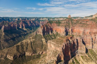 Büyük Kanyon Ulusal Parkı Arizona havadan görünümü