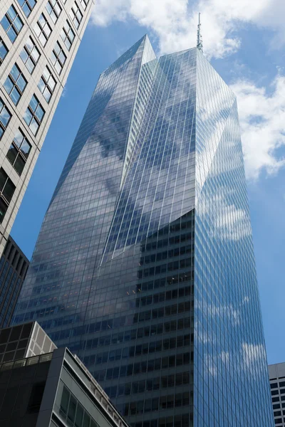Manhattanský mrakodrap, new york — Stock fotografie