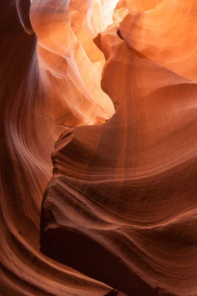 Upper antelope Canyon in the Navajo Reservation in Arizona — Stock Photo, Image