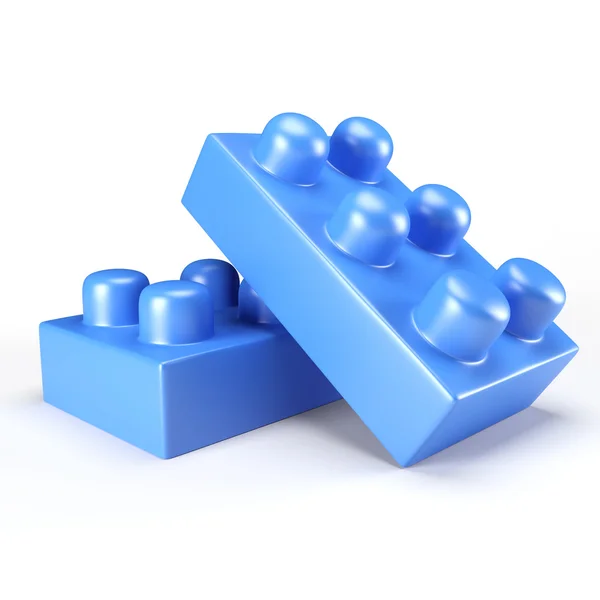 Lego. 3D-Darstellung — Stockfoto