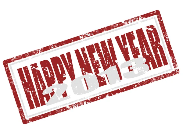 2013 Feliz Ano Novo — Vetor de Stock
