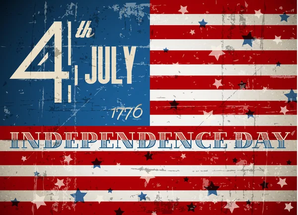 Cartel del día de independencia vectorial — Archivo Imágenes Vectoriales