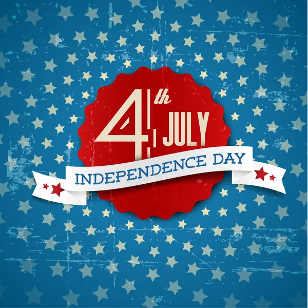 Ημέρα ανεξαρτησίας σήμα αφίσα του φορέα — Διανυσματικό Αρχείο