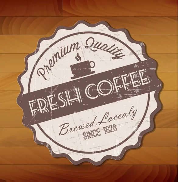 Café fresco —  Vetores de Stock