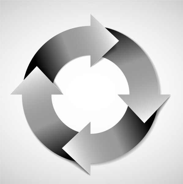 Vector life cycle diagram