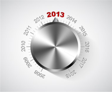 vektör 2013 yeni yıl kartı