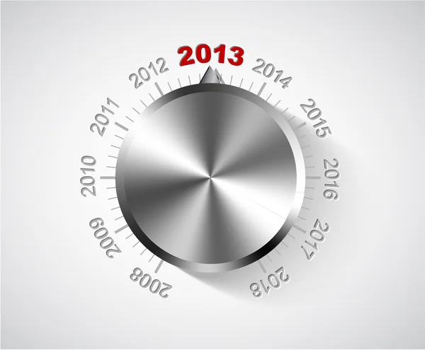 Vektor 2013 Neujahrskarte — Stockvektor