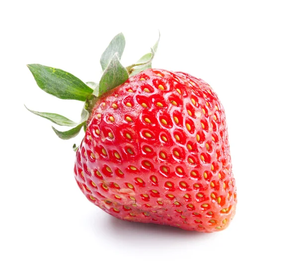 Strawberry diisolasi di atas putih — Stok Foto