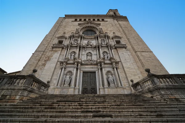 Kathedraal van girona — Stockfoto
