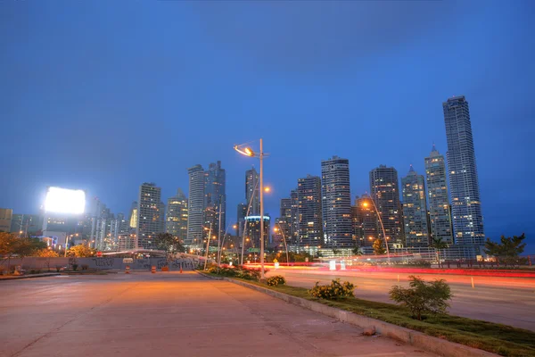 Skyline van de stad van Panama, panama. — Stockfoto