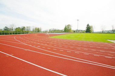 Running track clipart