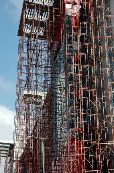 Construcción de edificios un hospital — Foto de Stock