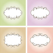 Calligraphic vintage set — Stock Vector #5716029