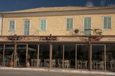 Lefkada şehri Restoran