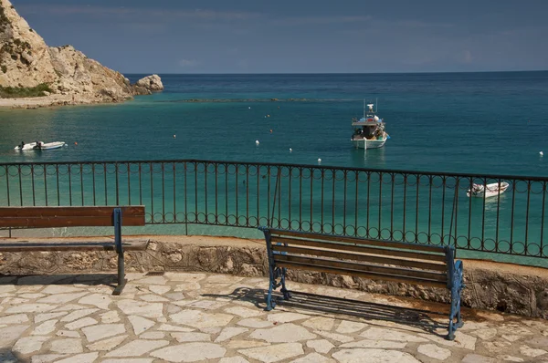 Playa de Agios Nikitas — Foto de Stock