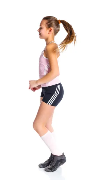 Fitness meisje — Stockfoto