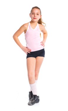 Fitness Girl clipart