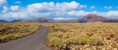 Boş yol lanzarote, Kanarya Adaları