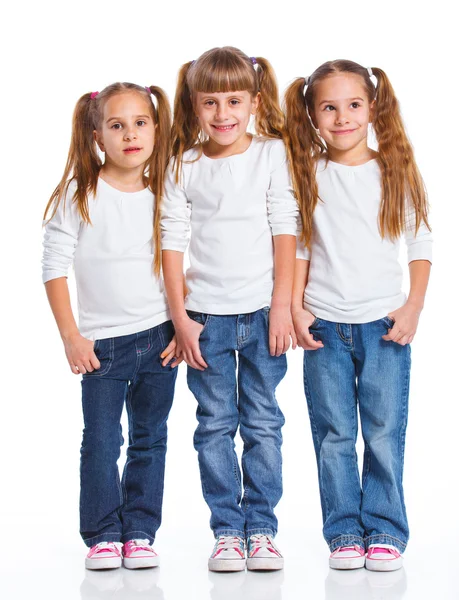Trzy atrakcyjne dziewczyny — Zdjęcie stockowe