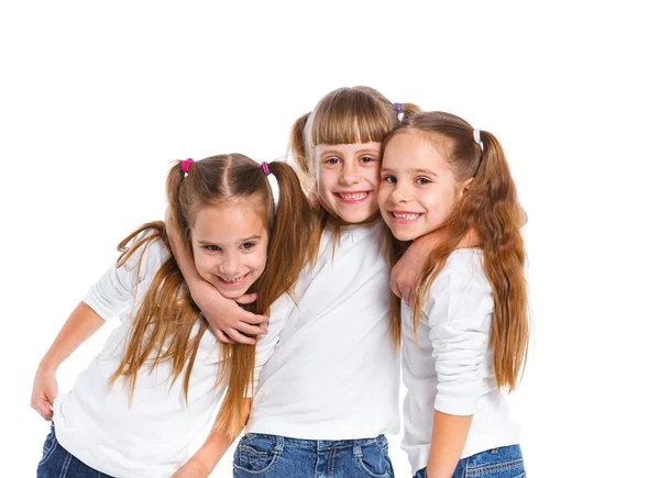 Üç çekici kız — Stok fotoğraf