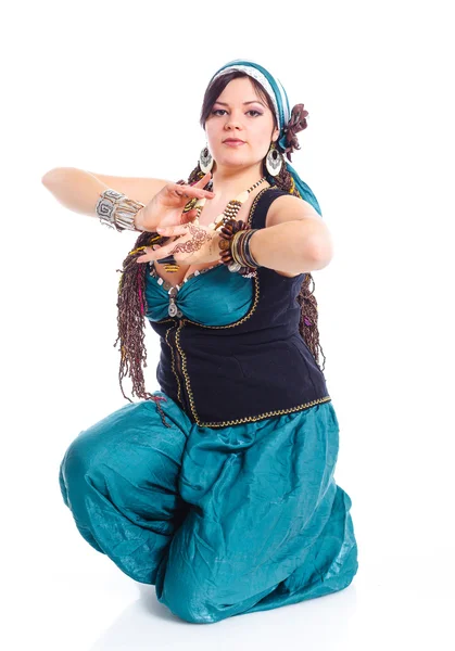 Oriental dancer — Stock Photo, Image
