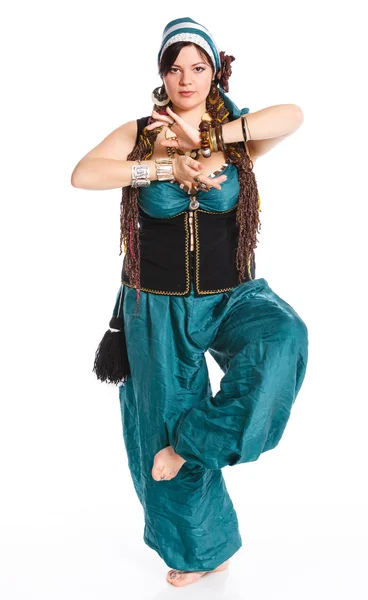 Oriental dancer — Stock Photo, Image