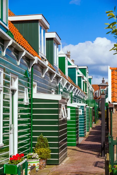 Typische Nederlandse huizen — Stockfoto