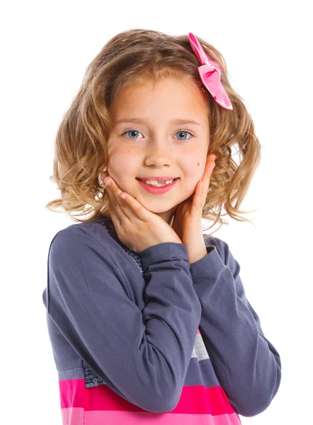 Portrait of a little girl Royalty Free Stock Images
